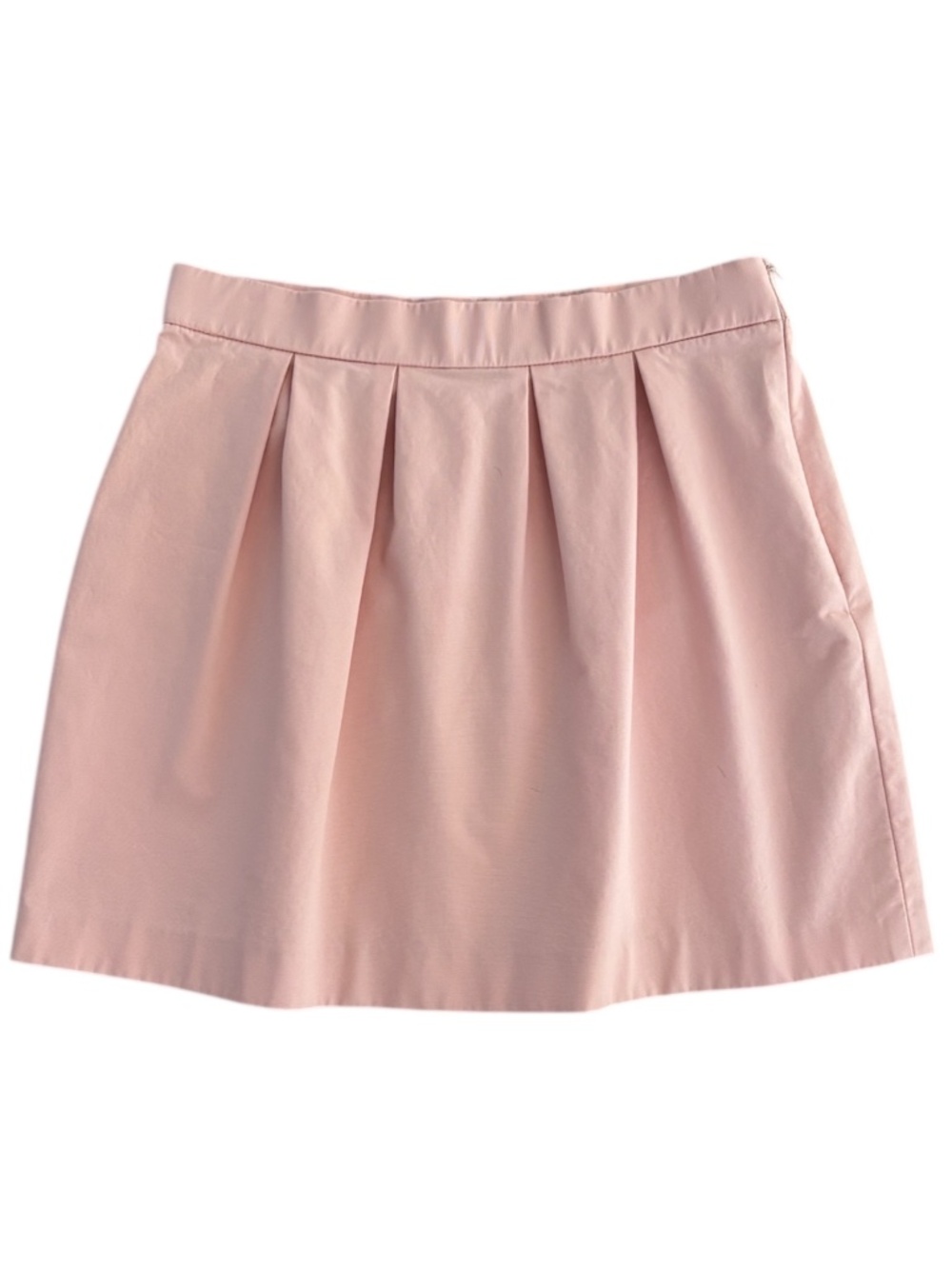 Zara Trafaluc Pleated A-line Mini Skirt - Soft Pink Size M